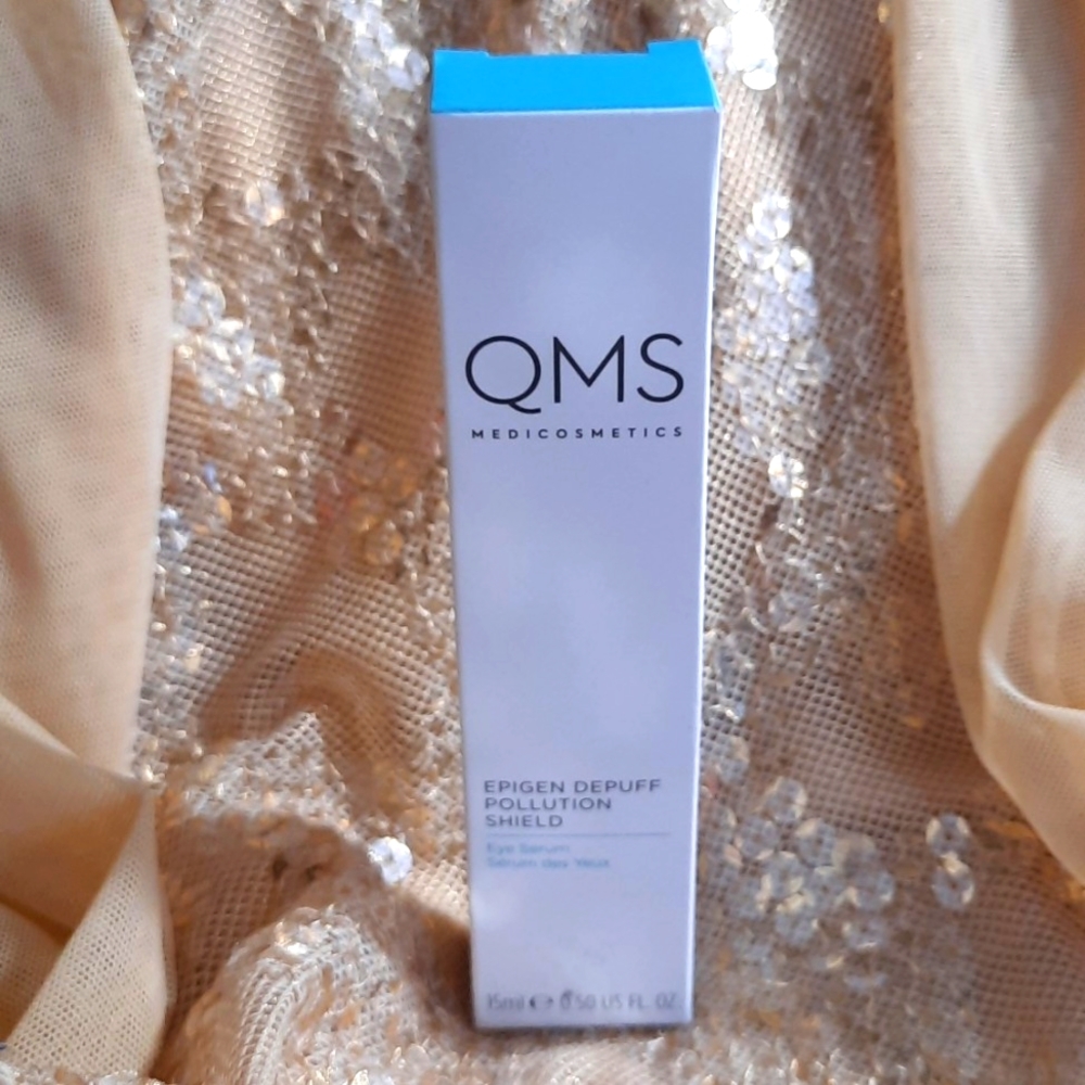 NEW! QMS MEDICOSMETICS / Epigen Depuff Pollution Shield Eye Serum